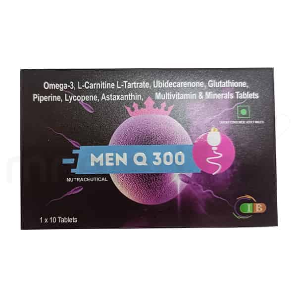 Men Q 300mg Tablet - MrMed