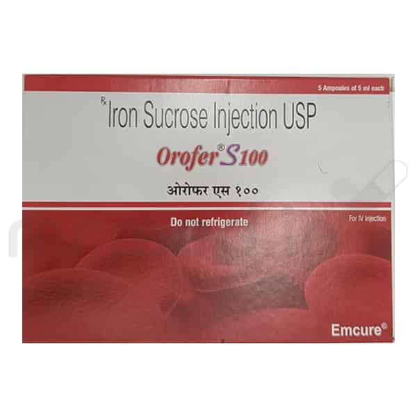 Orofer S 100mg Injection - MrMed