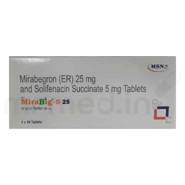 MiraBig S ER 25mg Tablet - MrMed