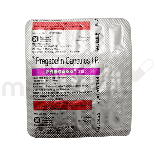 Pregaba 75mg Capsule - MrMed