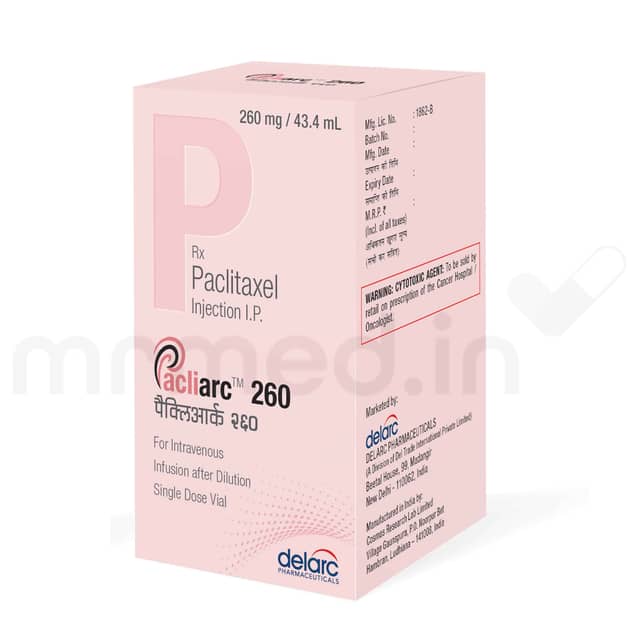 Pacliarc 260mg Injection - MrMed
